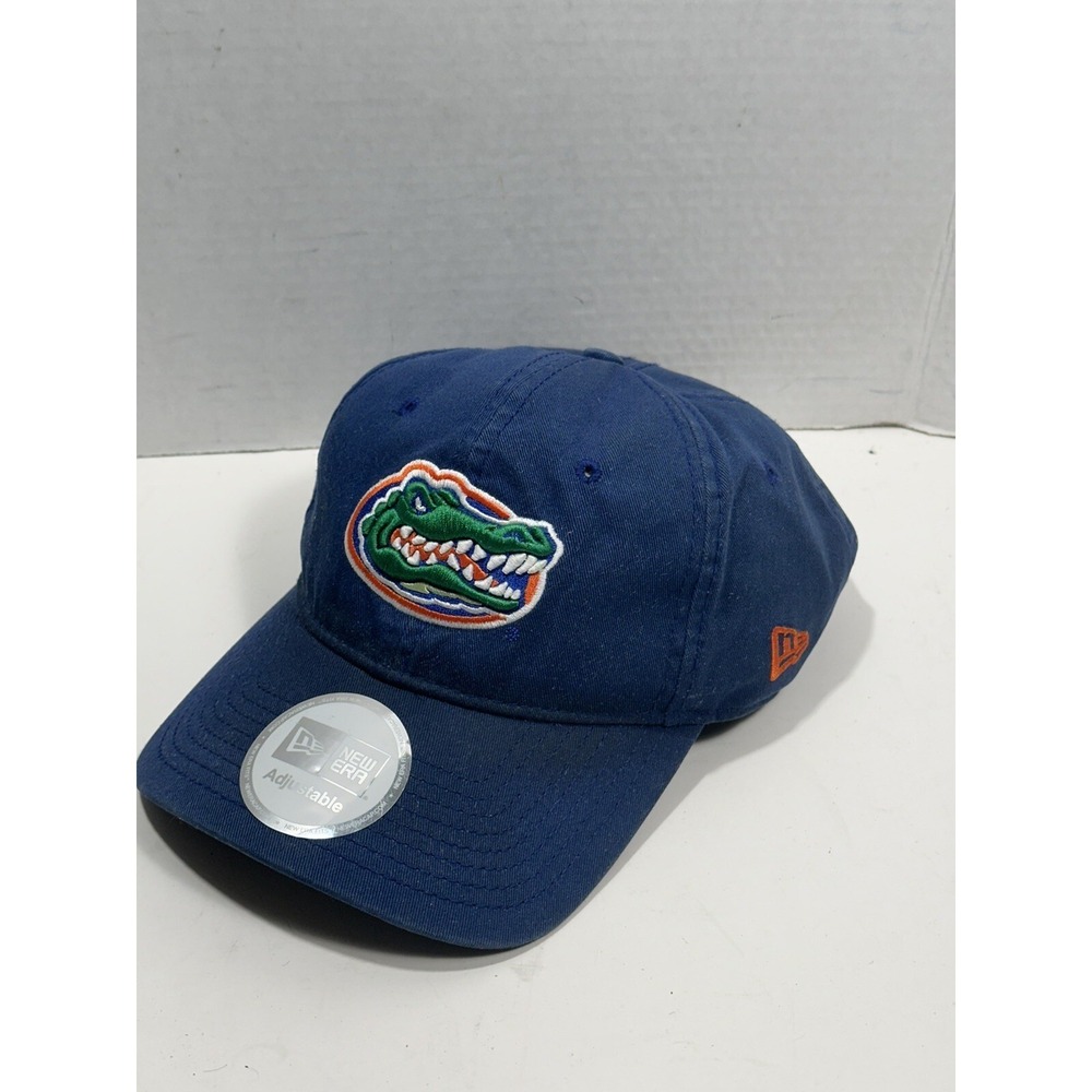 Florida Gators New Era Hat Cap Buckle Back Adjustable Y2K Blue SEC Embroidered